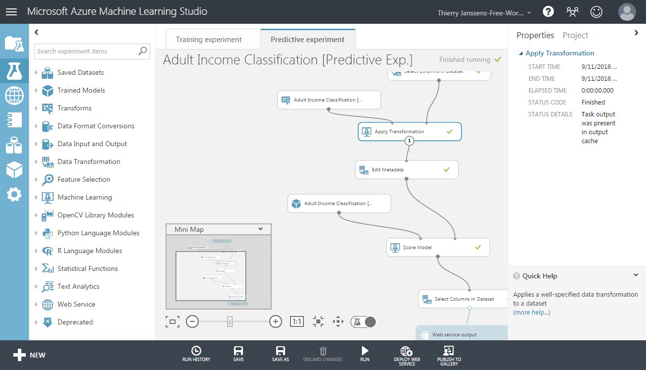 azuremlstudioexperiments